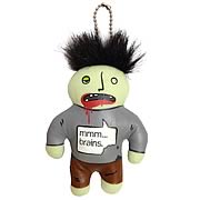 Zombie Plush Key Chain